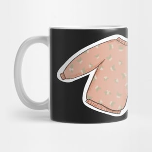 Cozy Sweater Pastel Illustration Mug